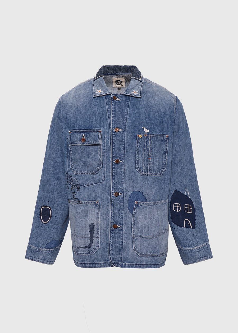 COUT DE LA LIBERTE Chamarra denim CDL-M0059050