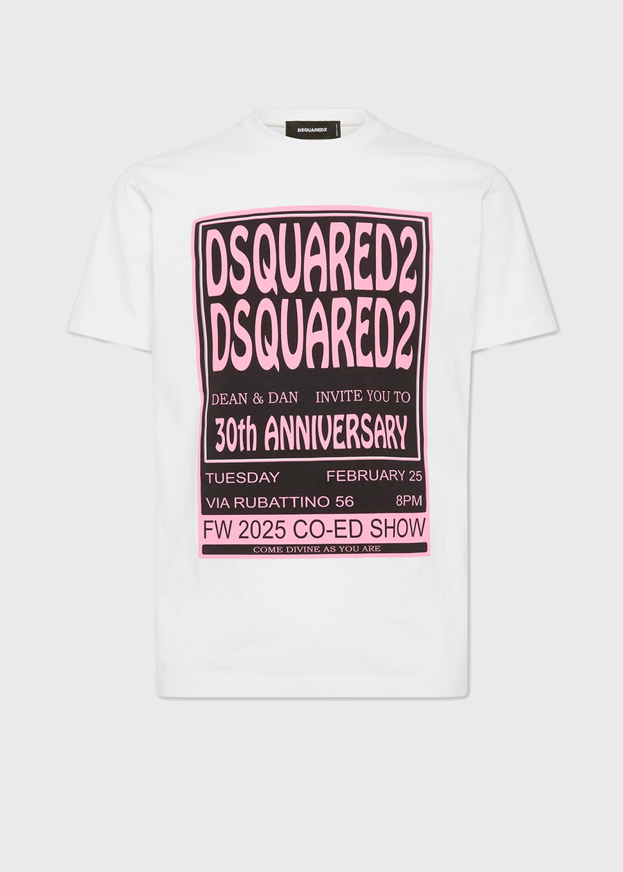 Dsquared2 T-shirt 30th aniversario DSQ-71GD1582