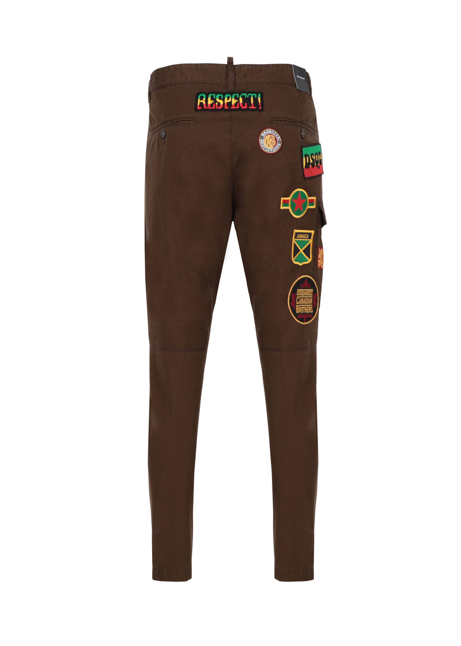 Dsquared2 Pantalón cargo con parches DSQ-71KB0534