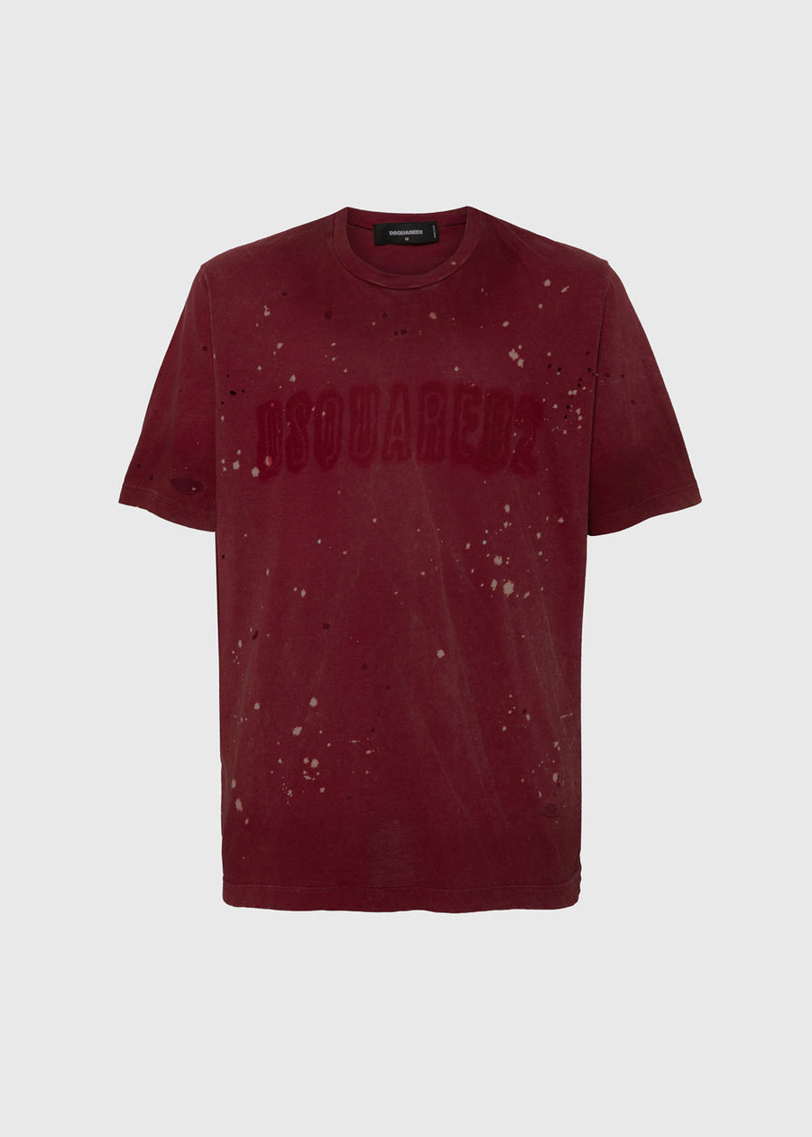 Dsquared2 T-Shirt desgastada DSQ-74GD1303