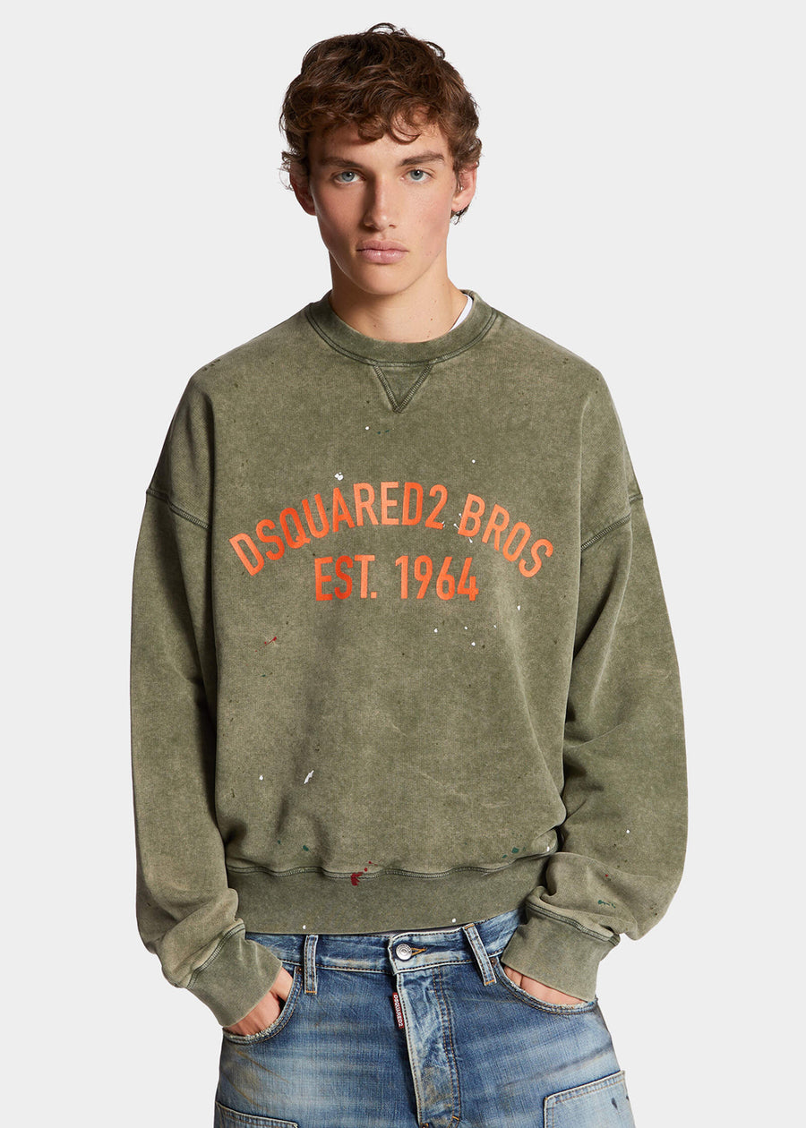 DSQUARED2 Sudadera desgastada DSQ-74GU0847