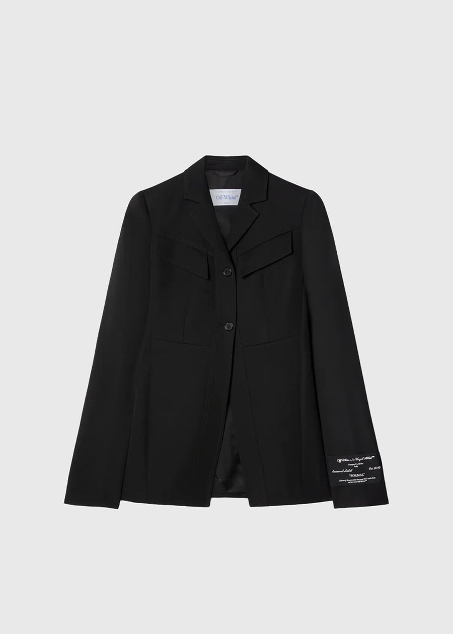 Off-White Chaqueta cargo de lana Toybox FFW-OWEF12IS