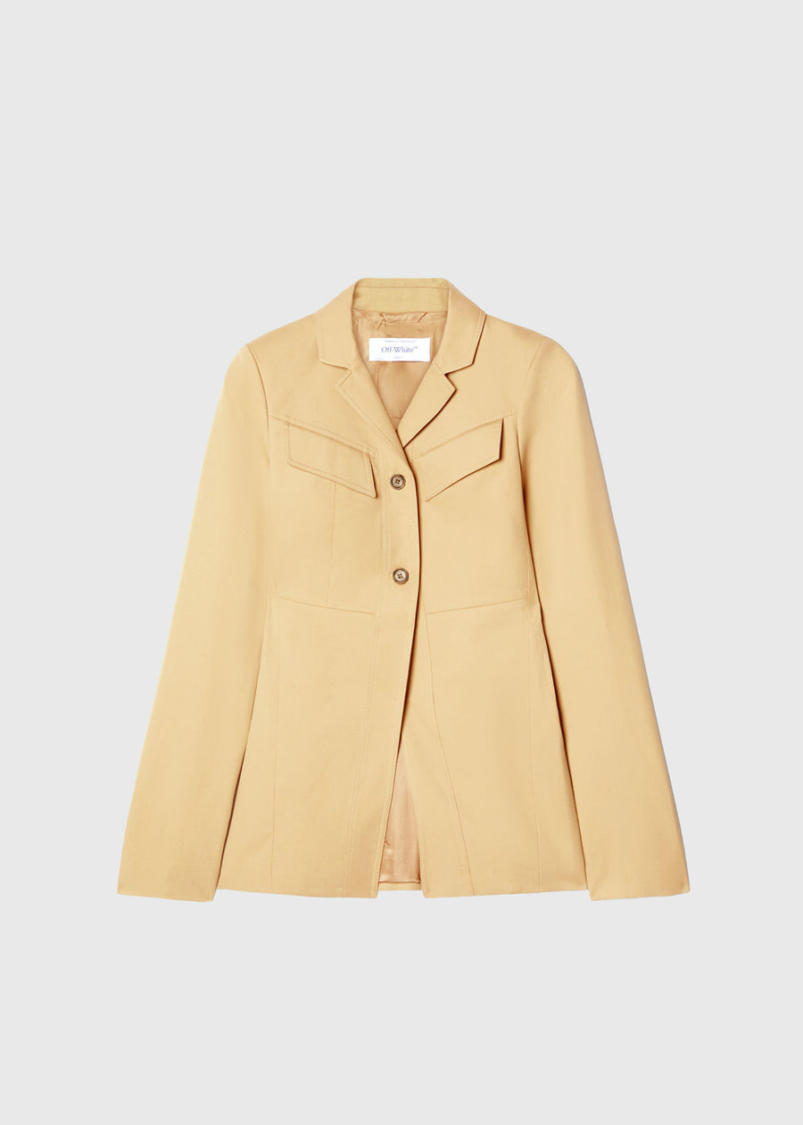 Off-White Chaqueta cargo de lana Toybox FFW-OWEF12IS