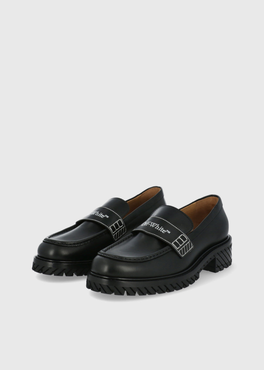 Off White Mocasines Military FFW-OWIG004C