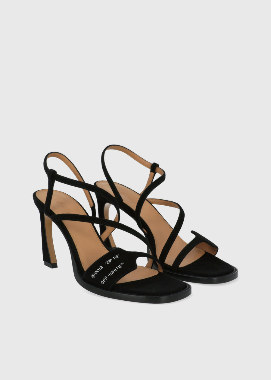 OFF WHITE Sandalia alta Zip Tie Loop FFW-OWIH003F
