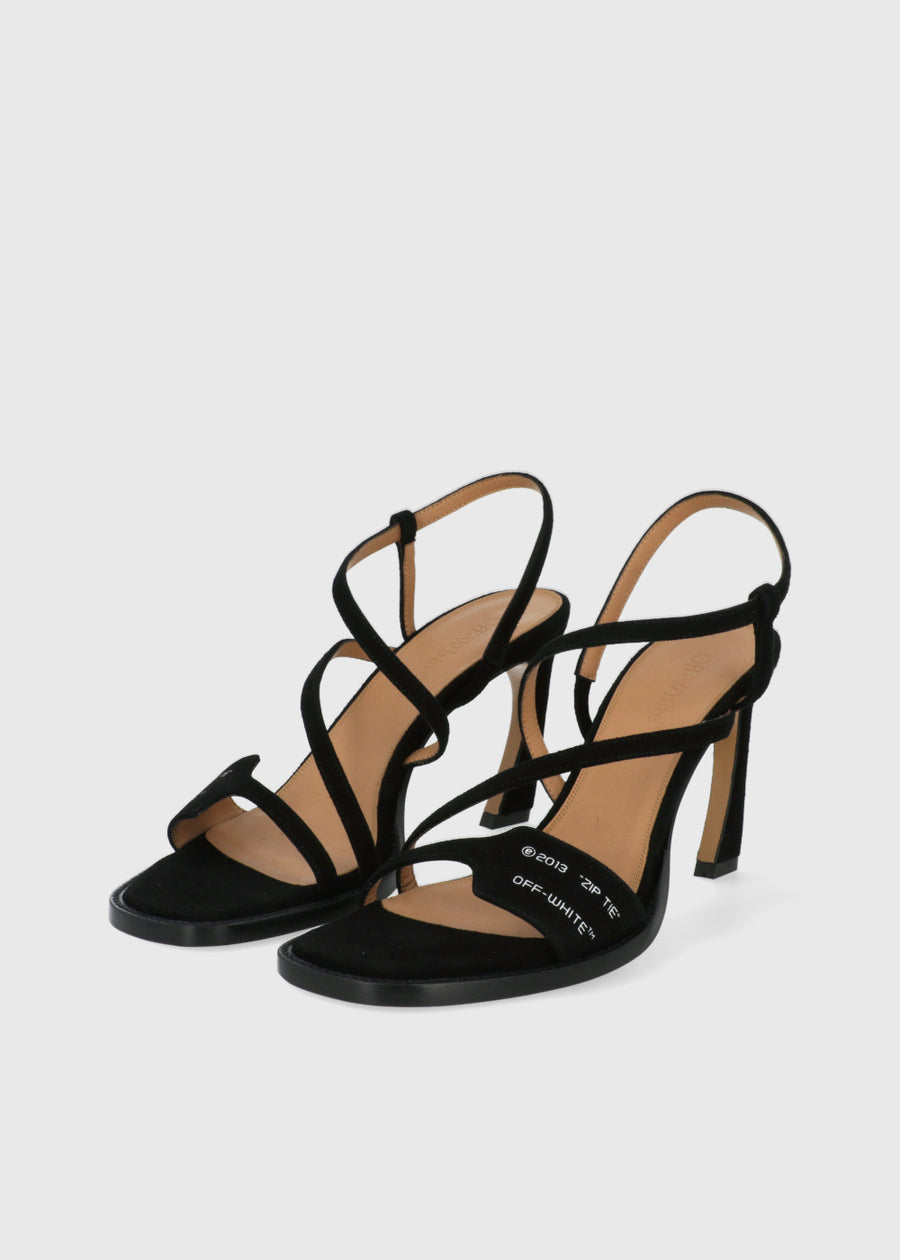 OFF WHITE Sandalia alta Zip Tie Loop FFW-OWIH003F