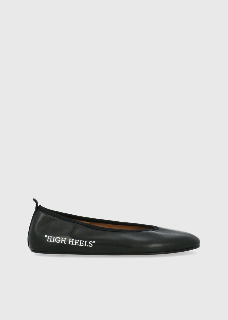 Off-White Flats "high heel" FFW-OWIK003C