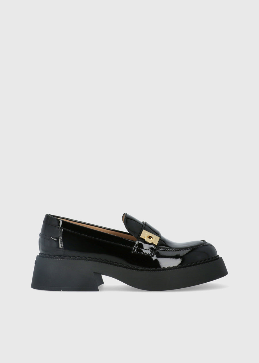 FERRAGAMO Mocasines bold hebilla Hug FRG-CAMINIA