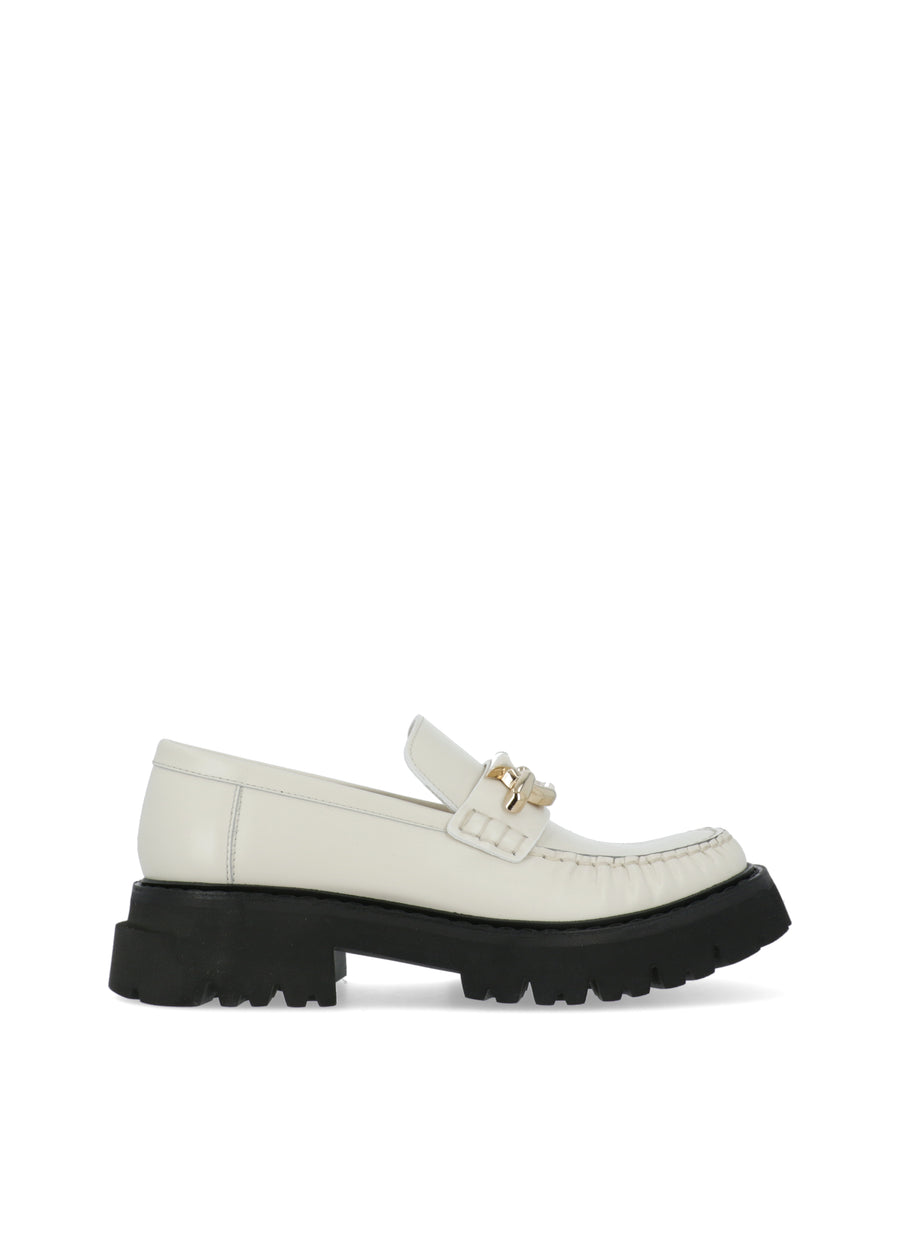 Ferragamo Mocasines con joya Gancini FRG-INGRID