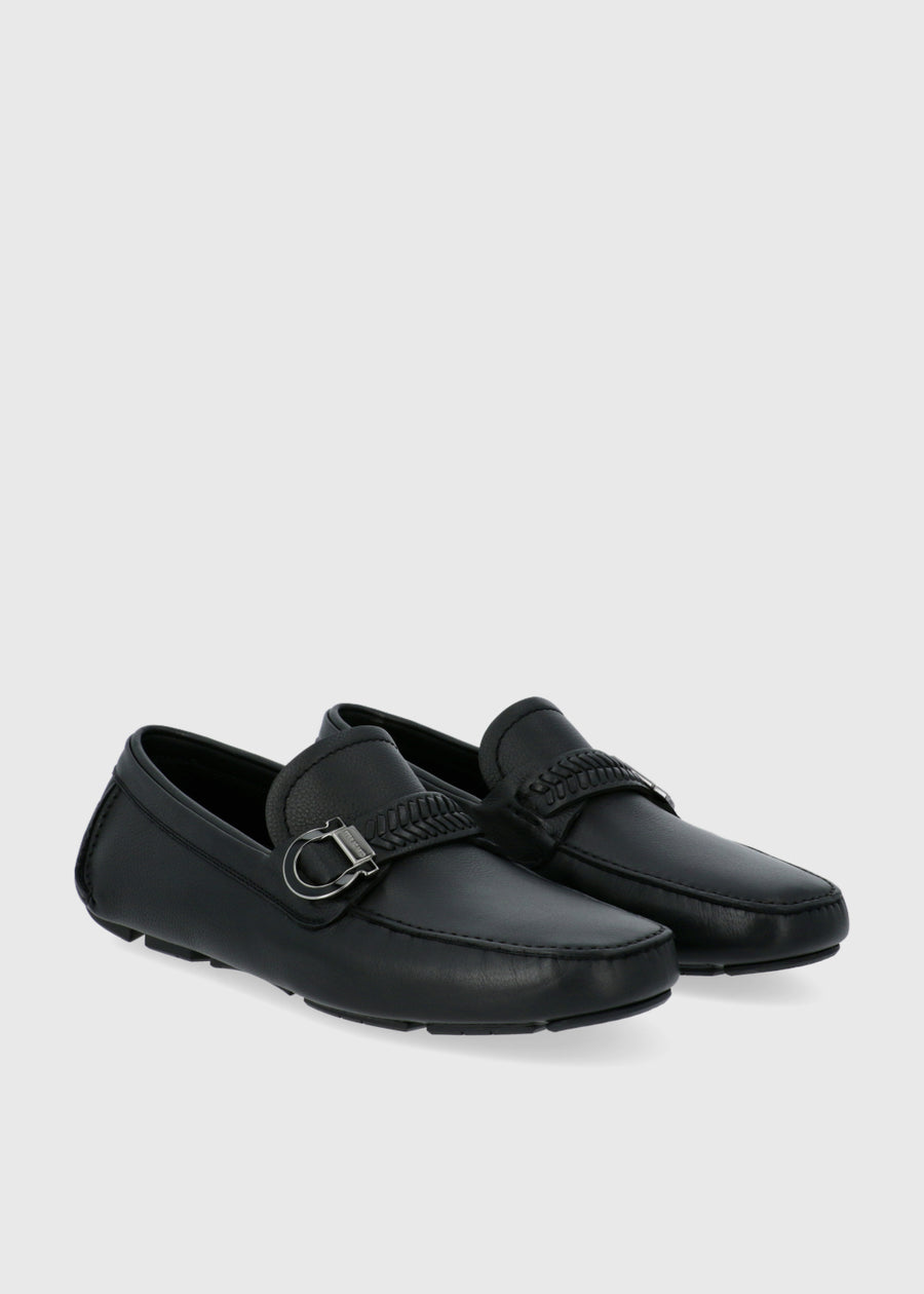 Ferragamo Mocasines Driver adorno Gancini FRG-ZCCALIPS