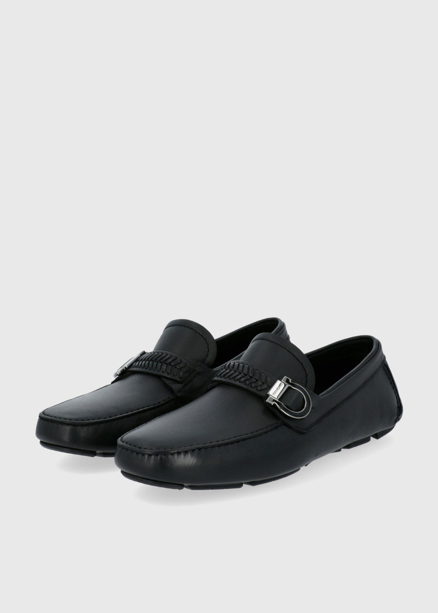 Ferragamo Mocasines Driver adorno Gancini FRG-ZCCALIPS