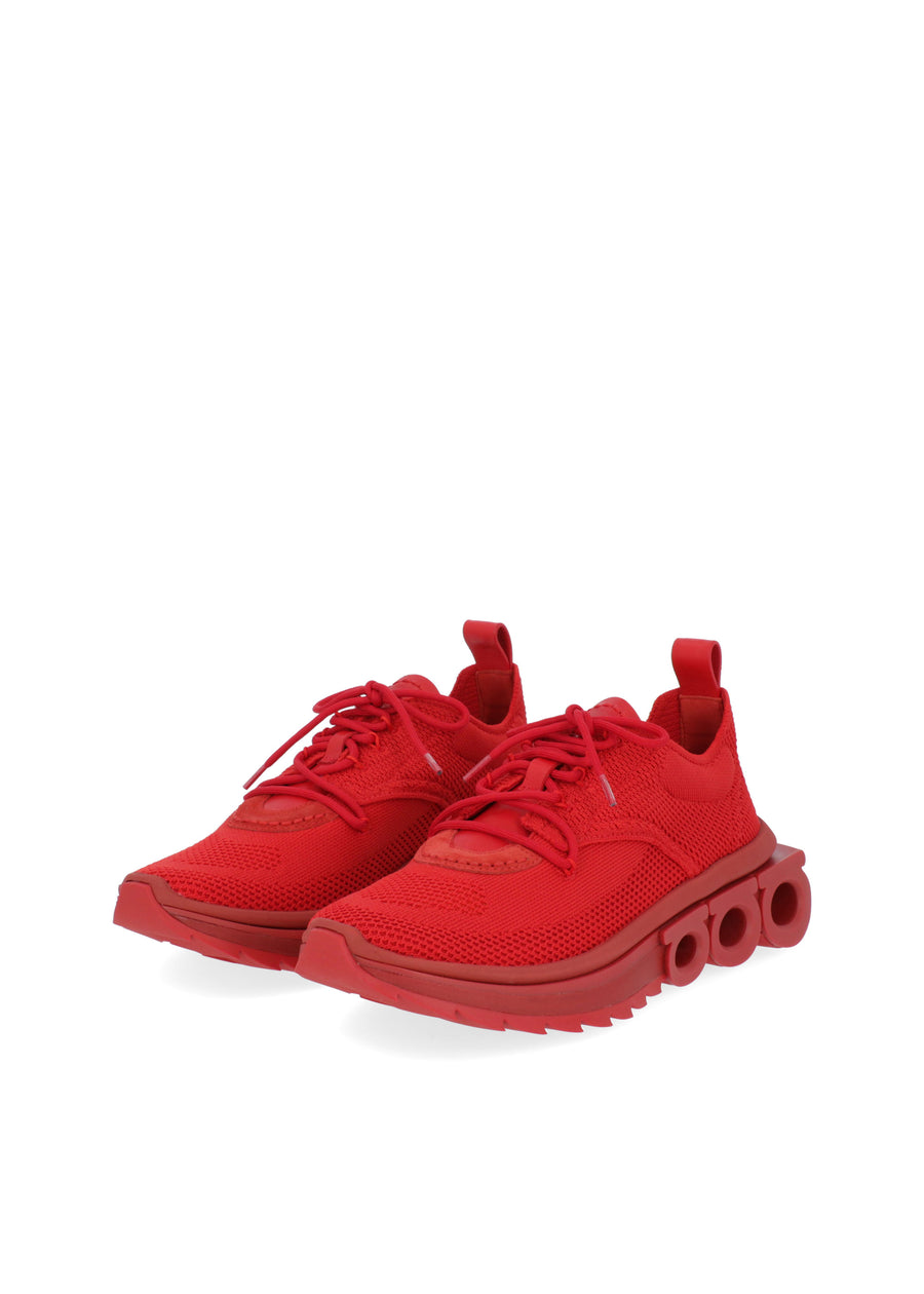 Ferragamo Sneakers suela Gancini para mujer FRG-ZDNIMAKN