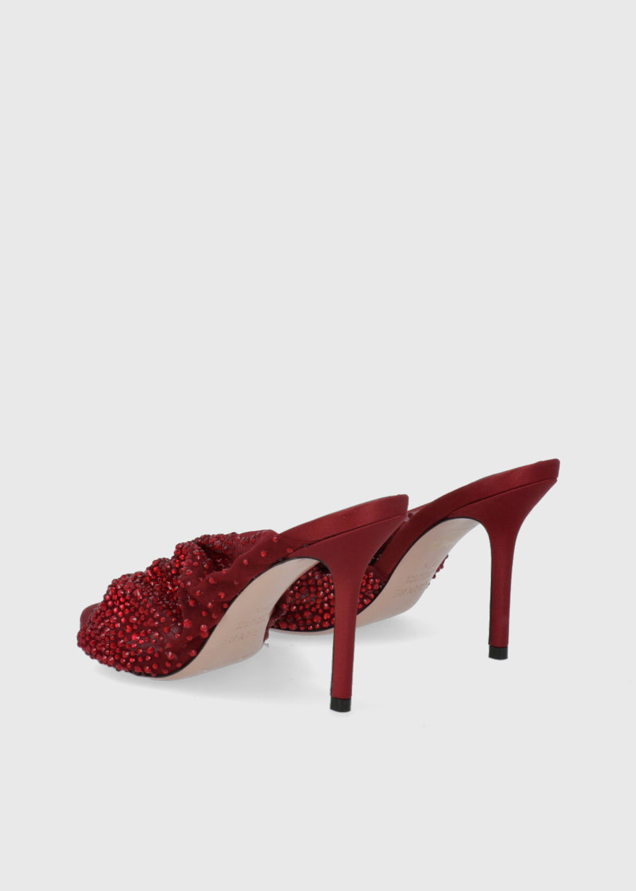 Gedebe Mules Mariel 105 Tul Rojo GDB-MARIE105