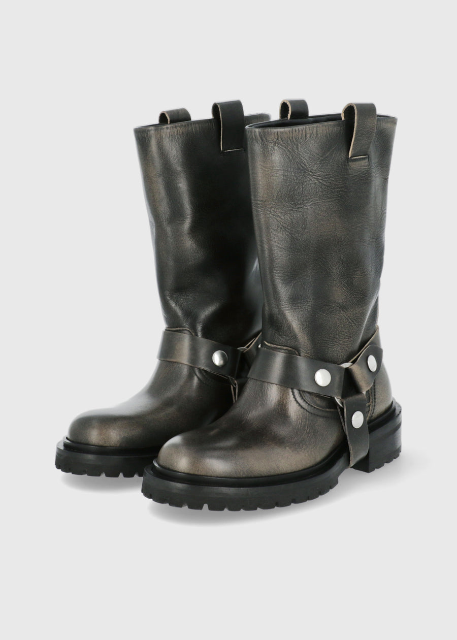 Golden Goose Botas Bikers GLG-ZDKURT