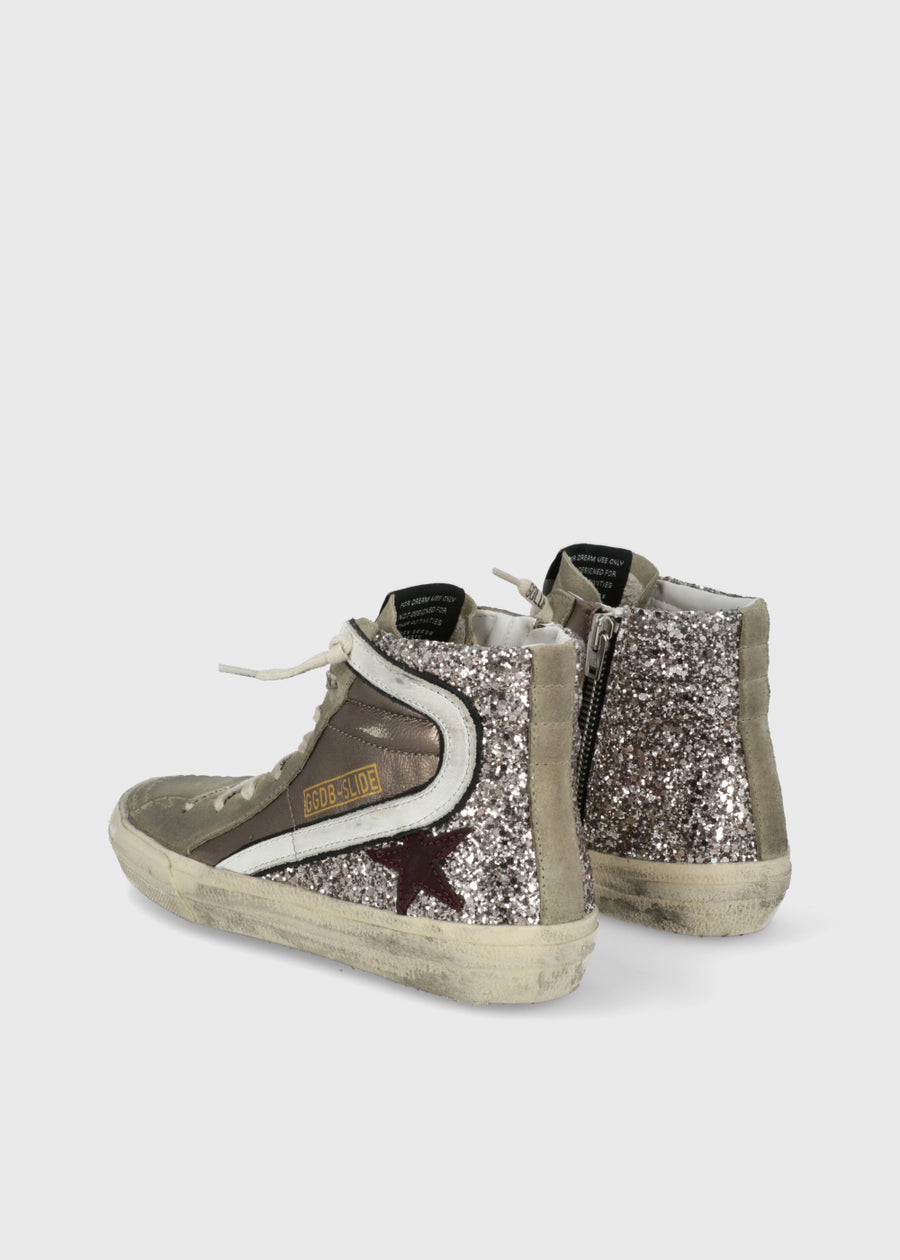 Golden Goose Sneakers altos Slide para mujer GLG-ZDSLIDE