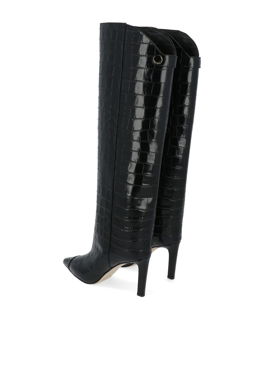 Jimmy Choo Botas altas Alizze 85 JCH-ALIZZEKB