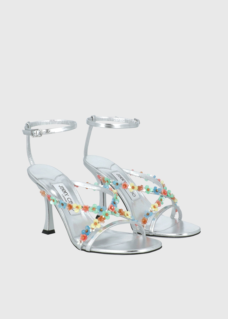 JIMMY CHOO Sandalia alta Blanche 90 JCH-BLANCHE