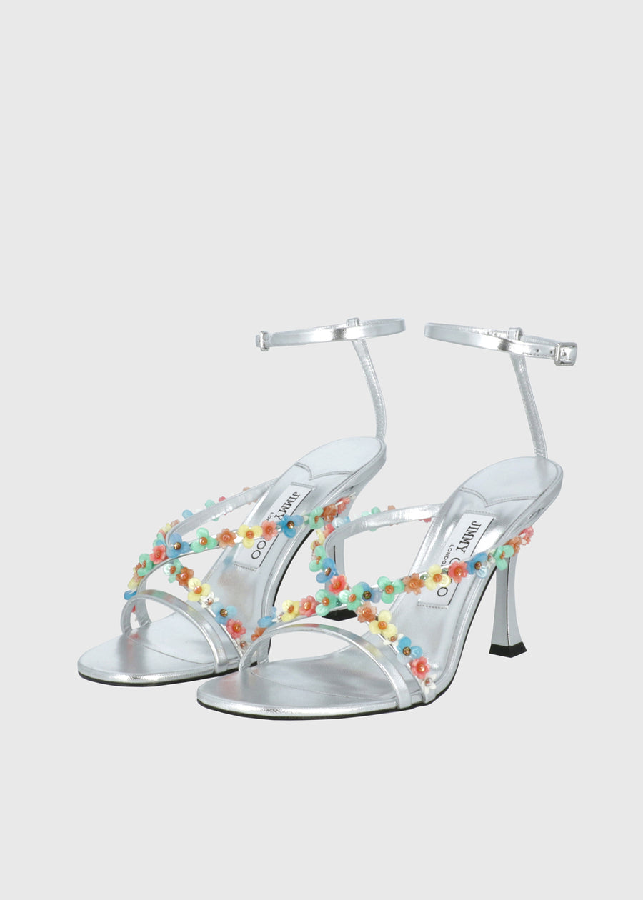 JIMMY CHOO Sandalia alta Blanche 90 JCH-BLANCHE
