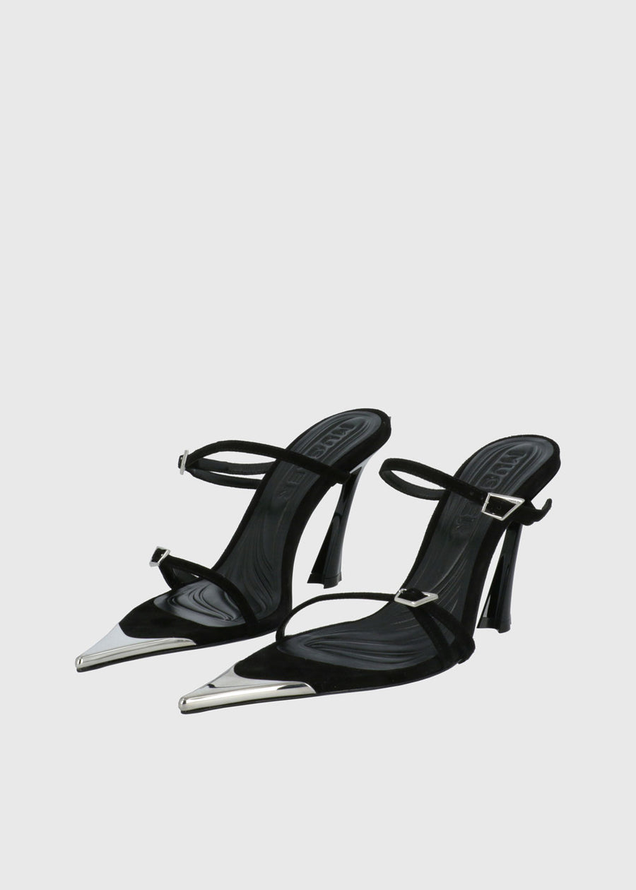 Mugler Sandalias Altas Fang MGL-STRAPSAN