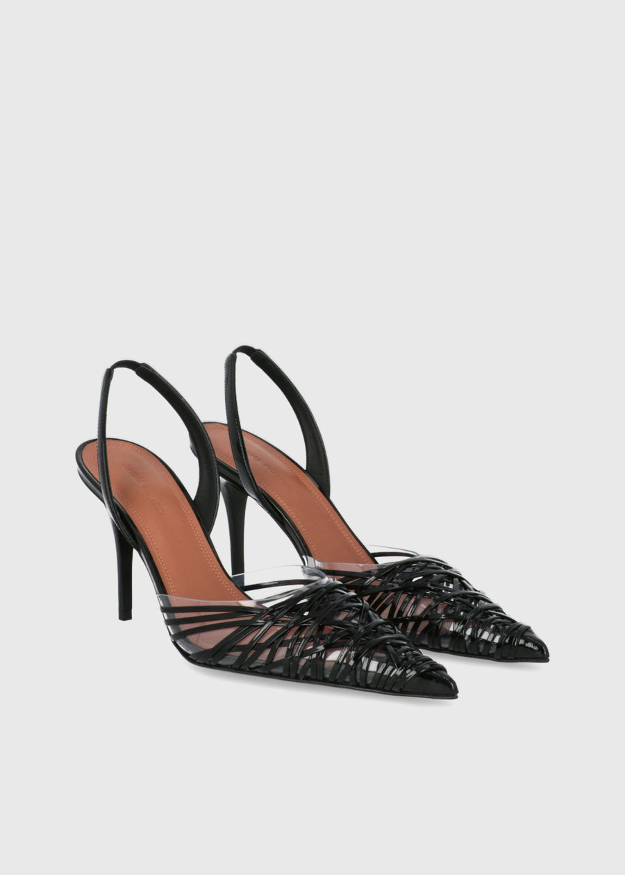 Amina Muaddi Zapatillas Slingback Pumps Lori MMD-LORISL90