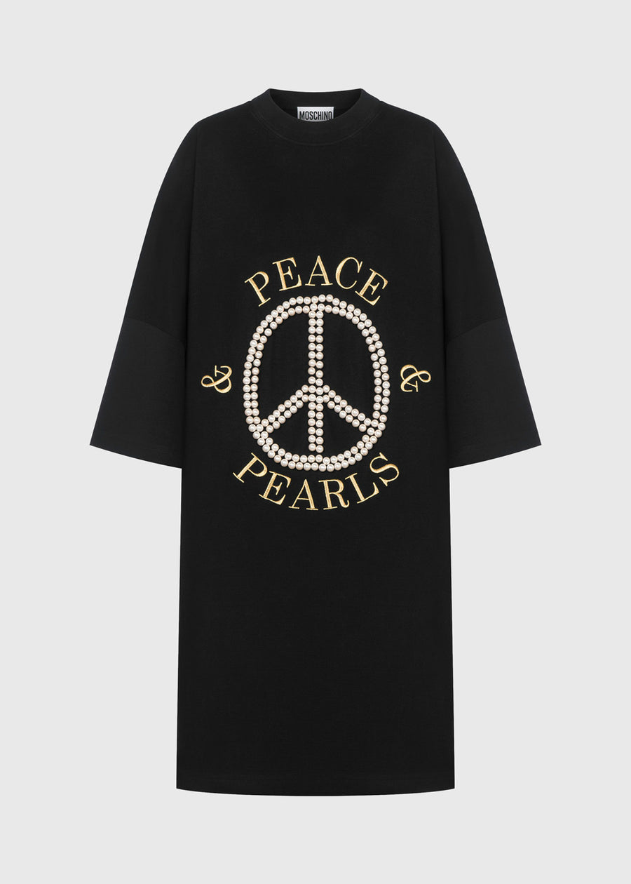 Moschino Vestido Peace & Pearls MSC-A0431