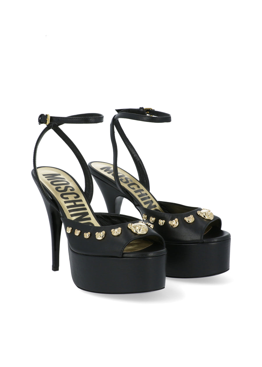 Moschino Plataformas Teddy Bear MSC-MA1608C