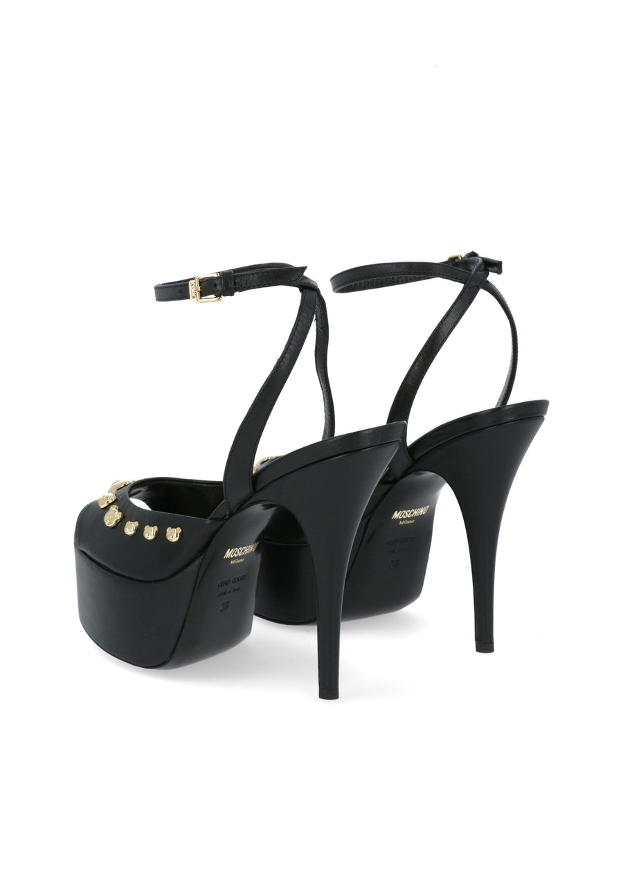 Moschino Plataformas Teddy Bear MSC-MA1608C