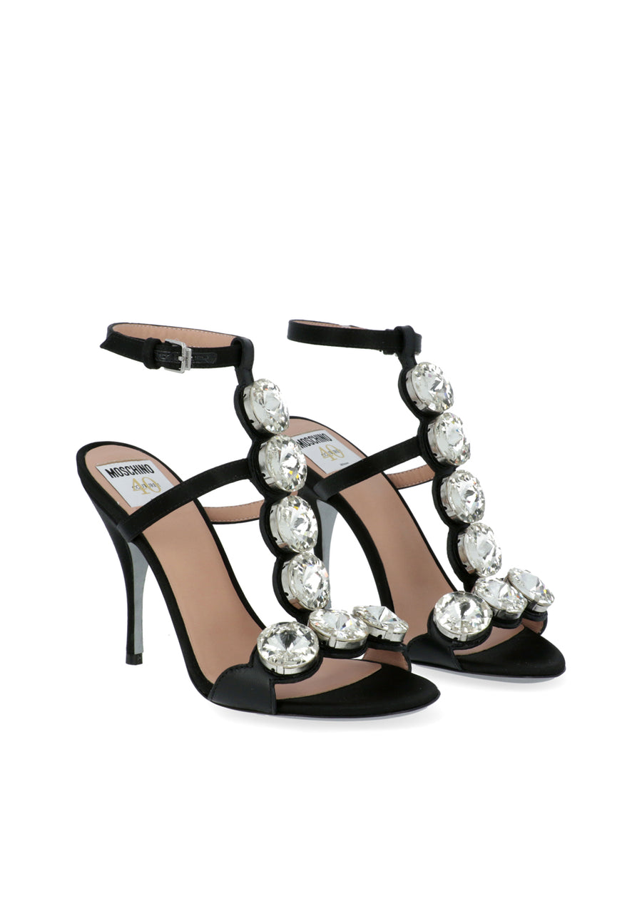 Moschino Sandalias altas de Gemas MSC-MA1638A