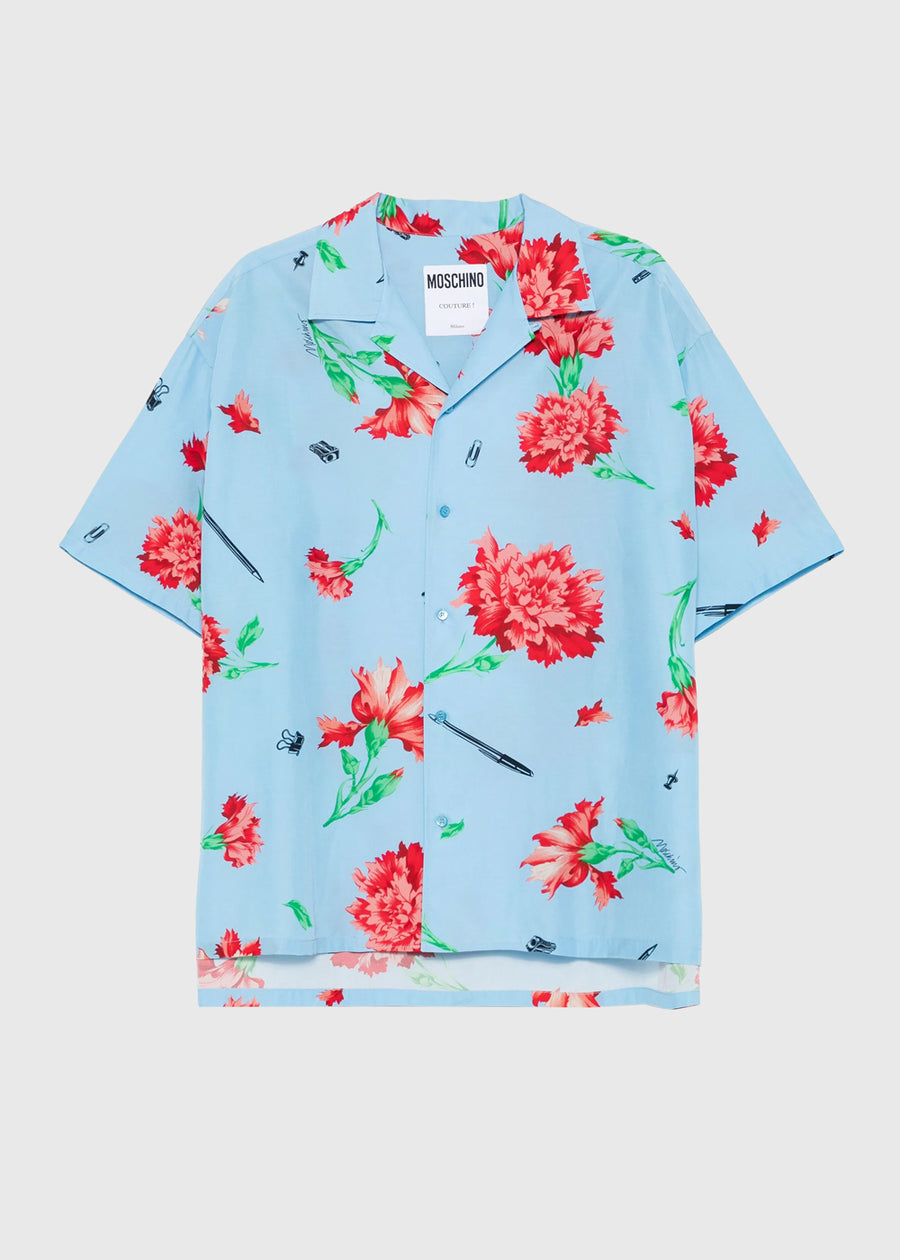 Moschino Camisa estampada MSC-ZZA0226