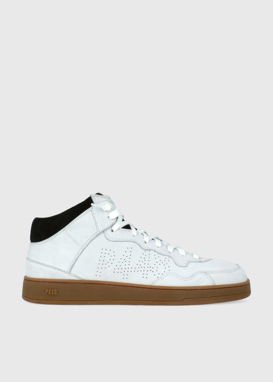 P448 Sneakers Vert Mid Caviar P44-ZCVERTMI