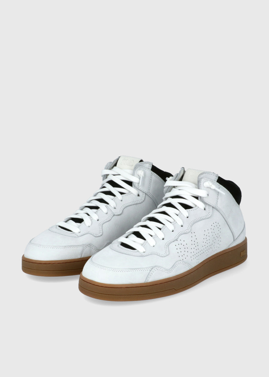 P448 Sneakers Vert Mid Caviar P44-ZCVERTMI