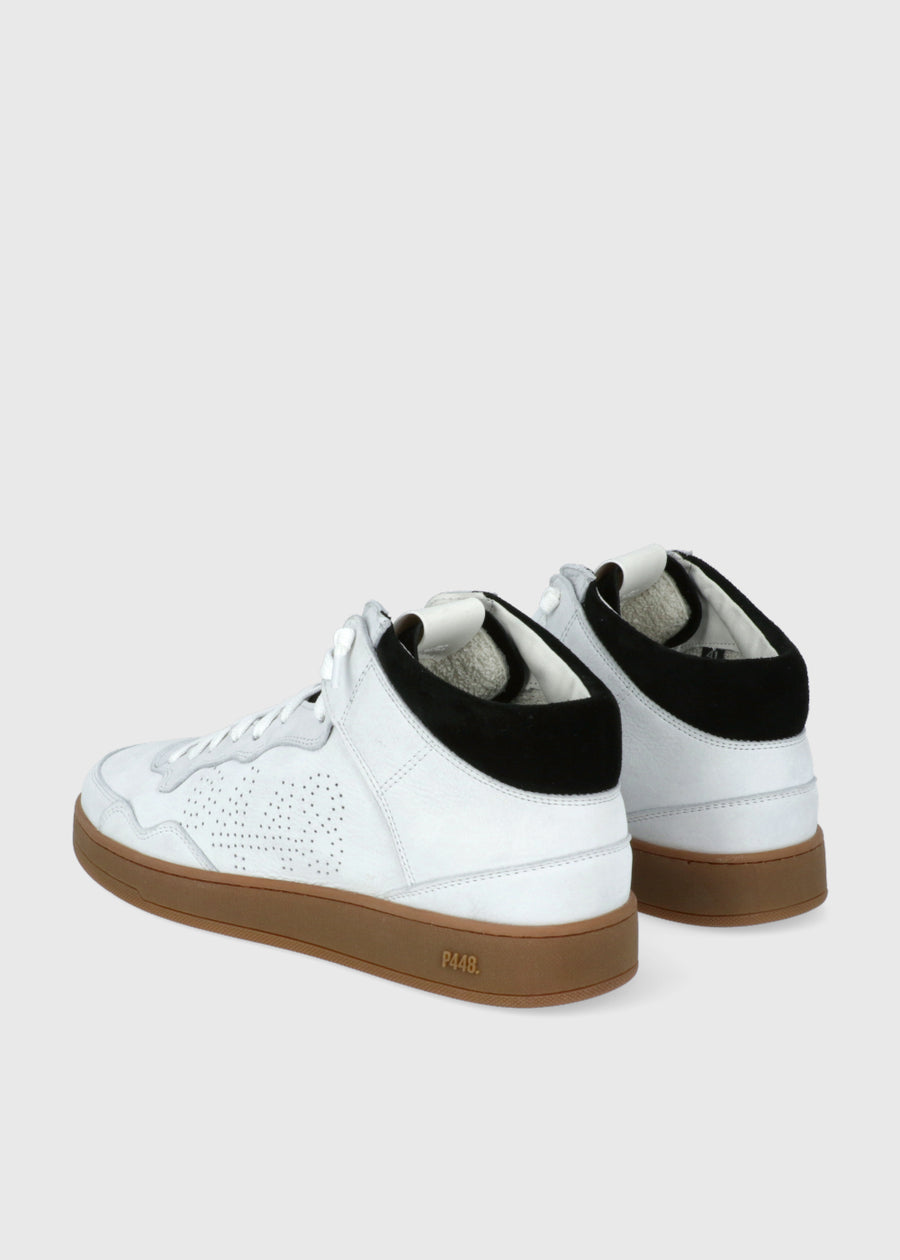 P448 Sneakers Vert Mid Caviar P44-ZCVERTMI