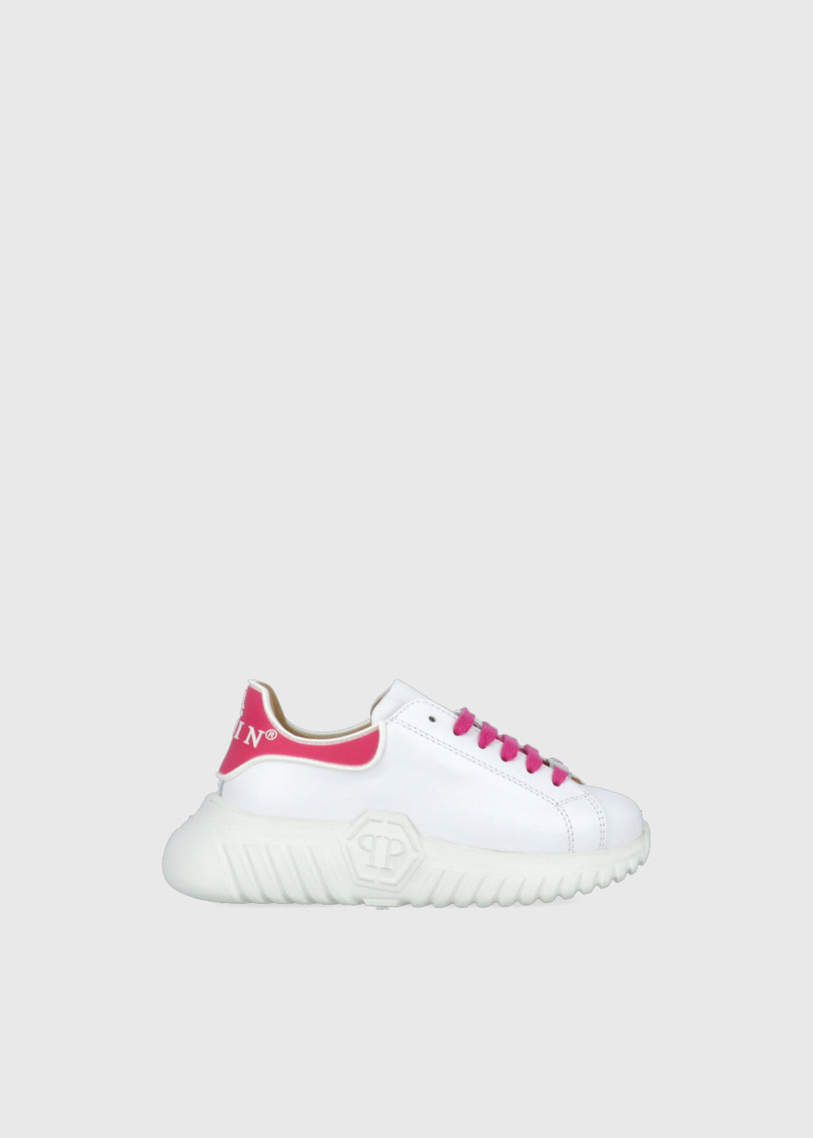 Philipp Plein Sneakers Leather Lo-Top Hexagon PLP-80000