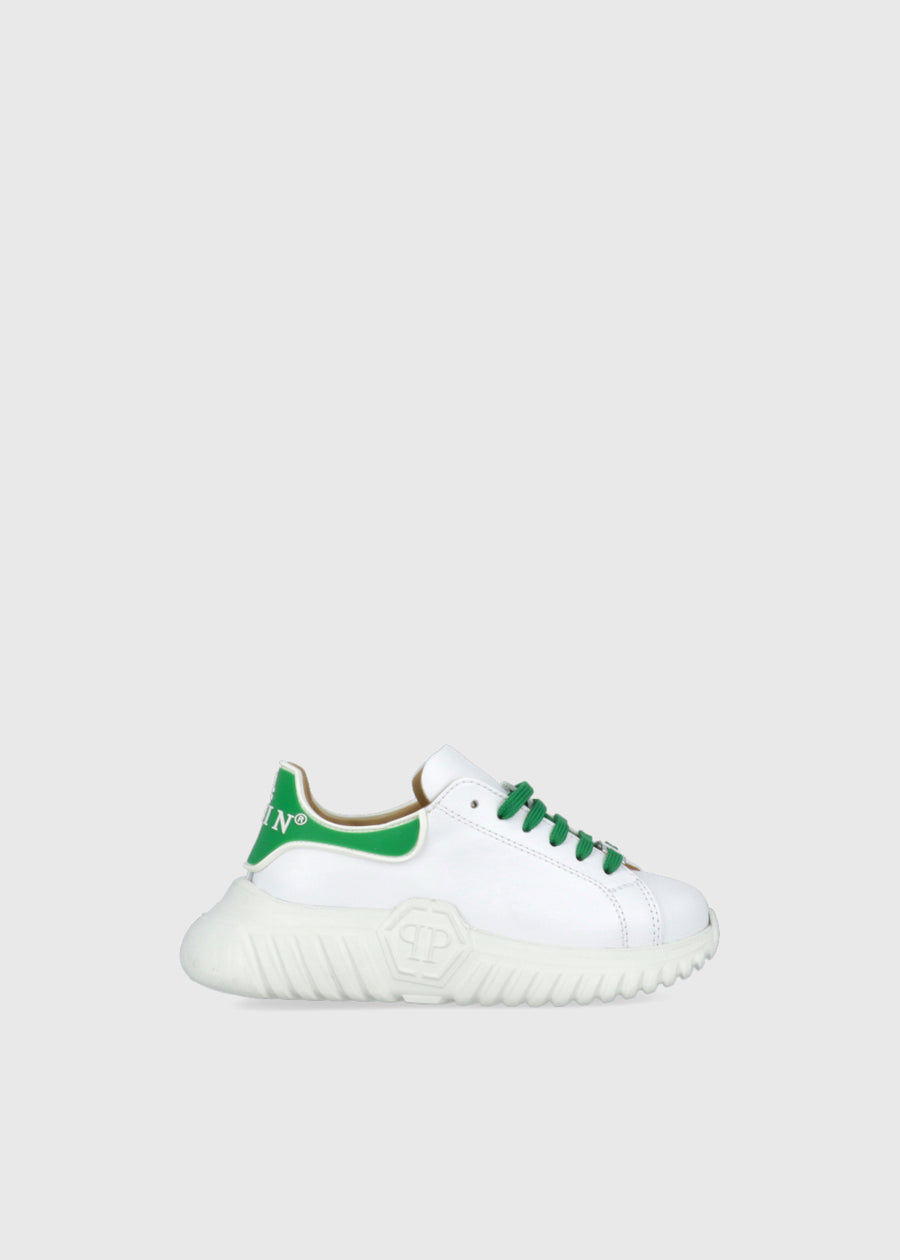 Philipp Plein Sneakers Leather Lo-Top Hexagon PLP-80000