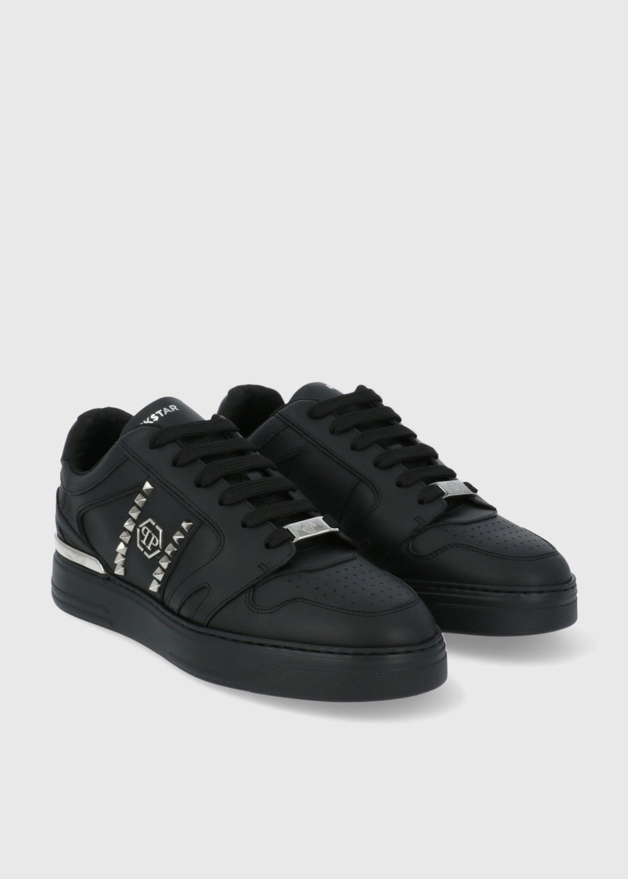 Philipp Plein Sneakers Nappa Leather Lo-Top Studs PLP-CUSC0658