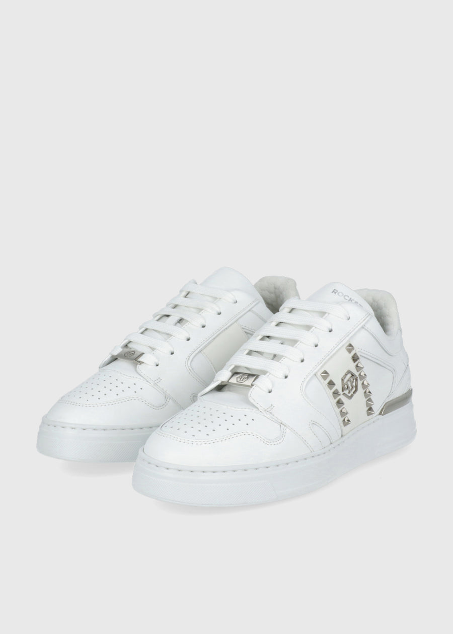 Philipp Plein Sneakers Nappa Leather Lo-Top Studs PLP-CUSC0658