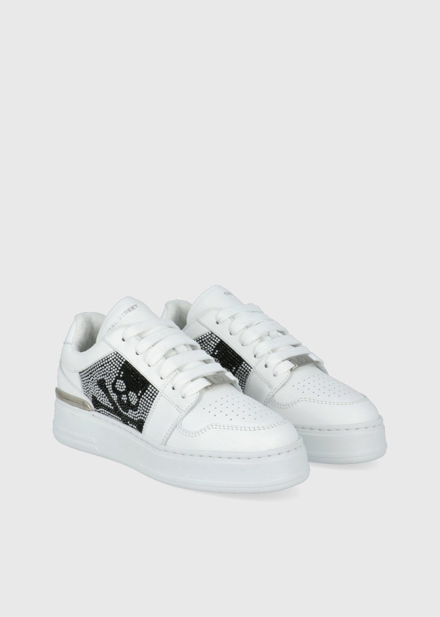 Philipp Plein Sneakers Crystal Skull Bones PLP-DUSC0627