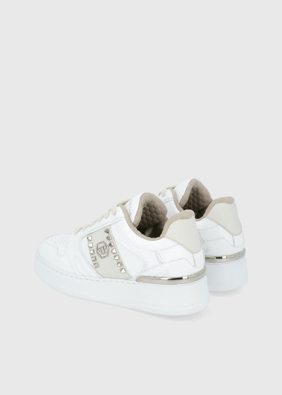 Philipp Plein Sneakers Nappa Leather Lo-Top Studs PLP-DUSC0658