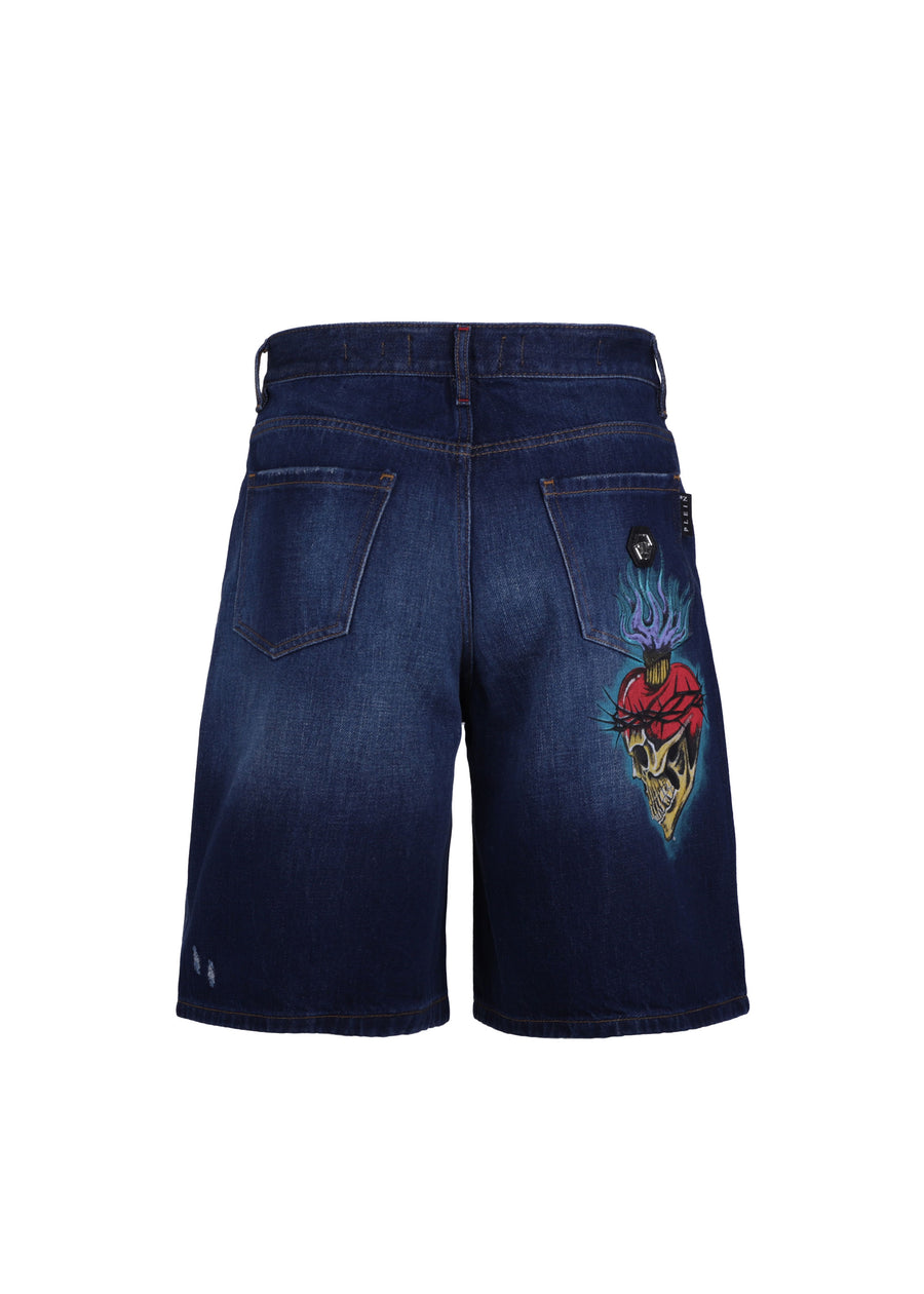 Philipp Plein Shorts denim PLP-MDT3496