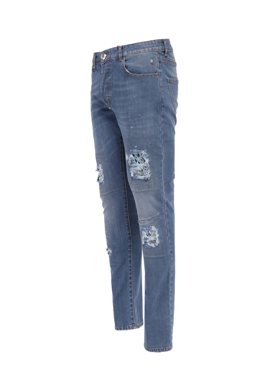 Philipp Plein Pantalón Super Straight PLP-MDT3579