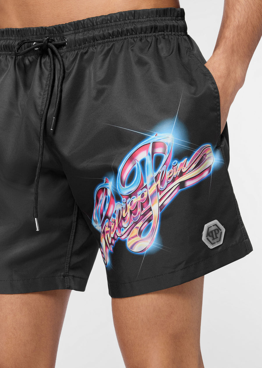 Philipp Plein Shorts de Playa PLP-MMX0138