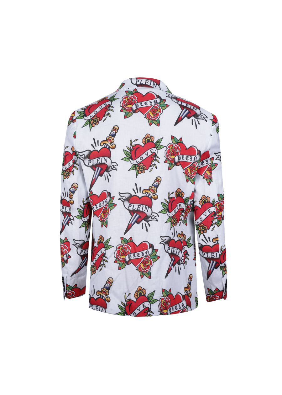 Philipp Plein Blazer Estampado PLP-MRF1665