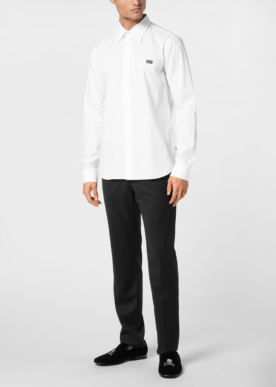 Philipp Plein Camisa Sugar Daddy Cut LS PLP-MRP2346