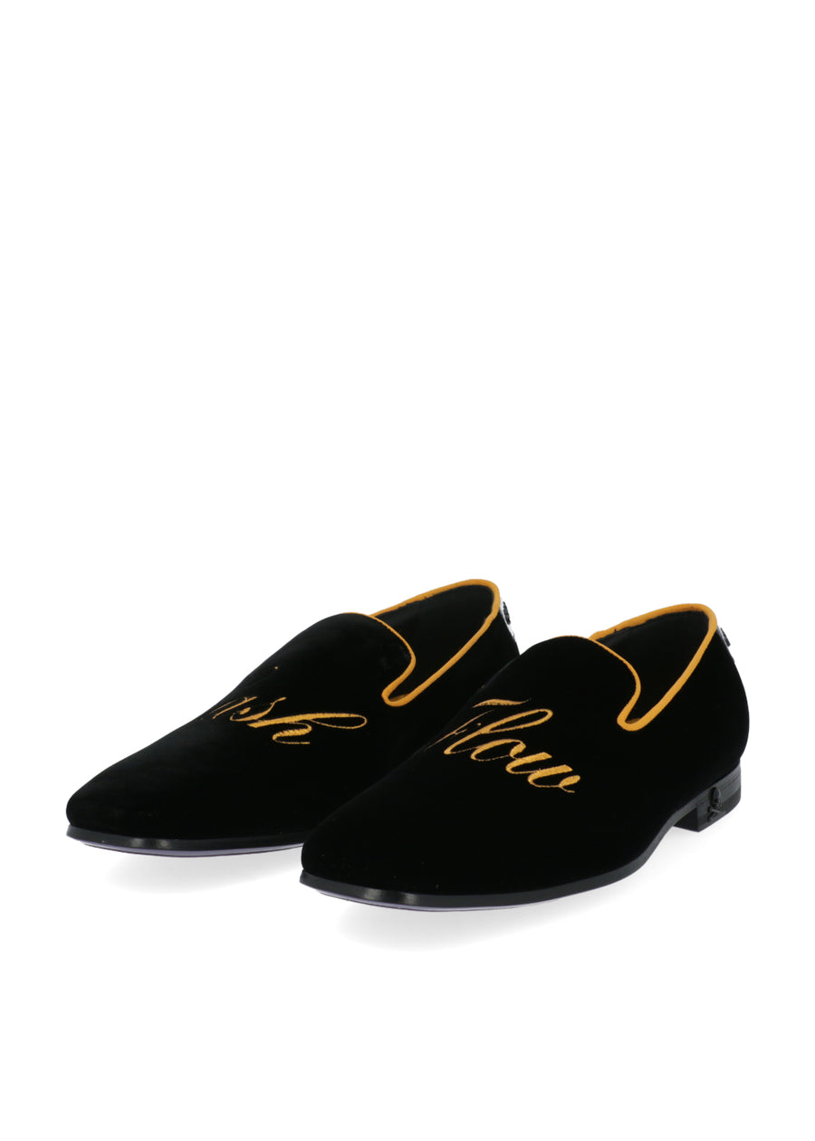Philipp Plein Mocasines de terciopelo PLP-MSB0712