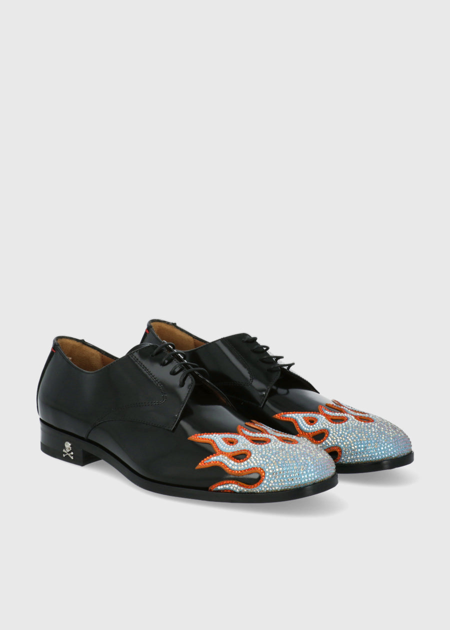 Philipp Plein Zapatos Strass Flame PLP-MSB0840