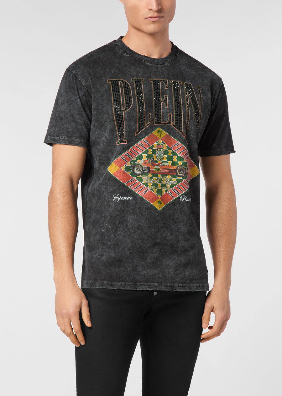 PHILIPP PLEIN T-Shirt estampada Supercar Racing PLP-MTK8231