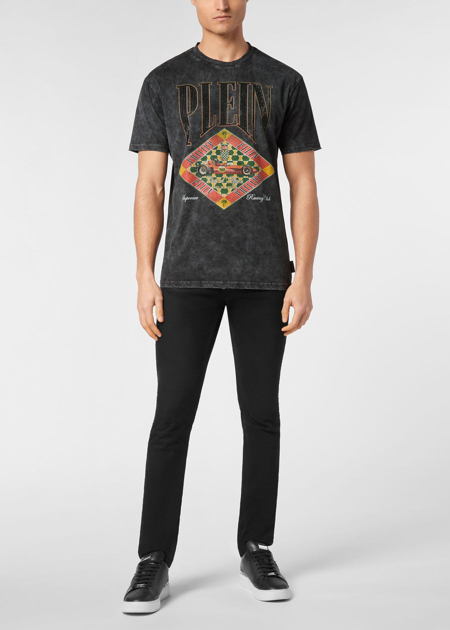 PHILIPP PLEIN T-Shirt estampada Supercar Racing PLP-MTK8231