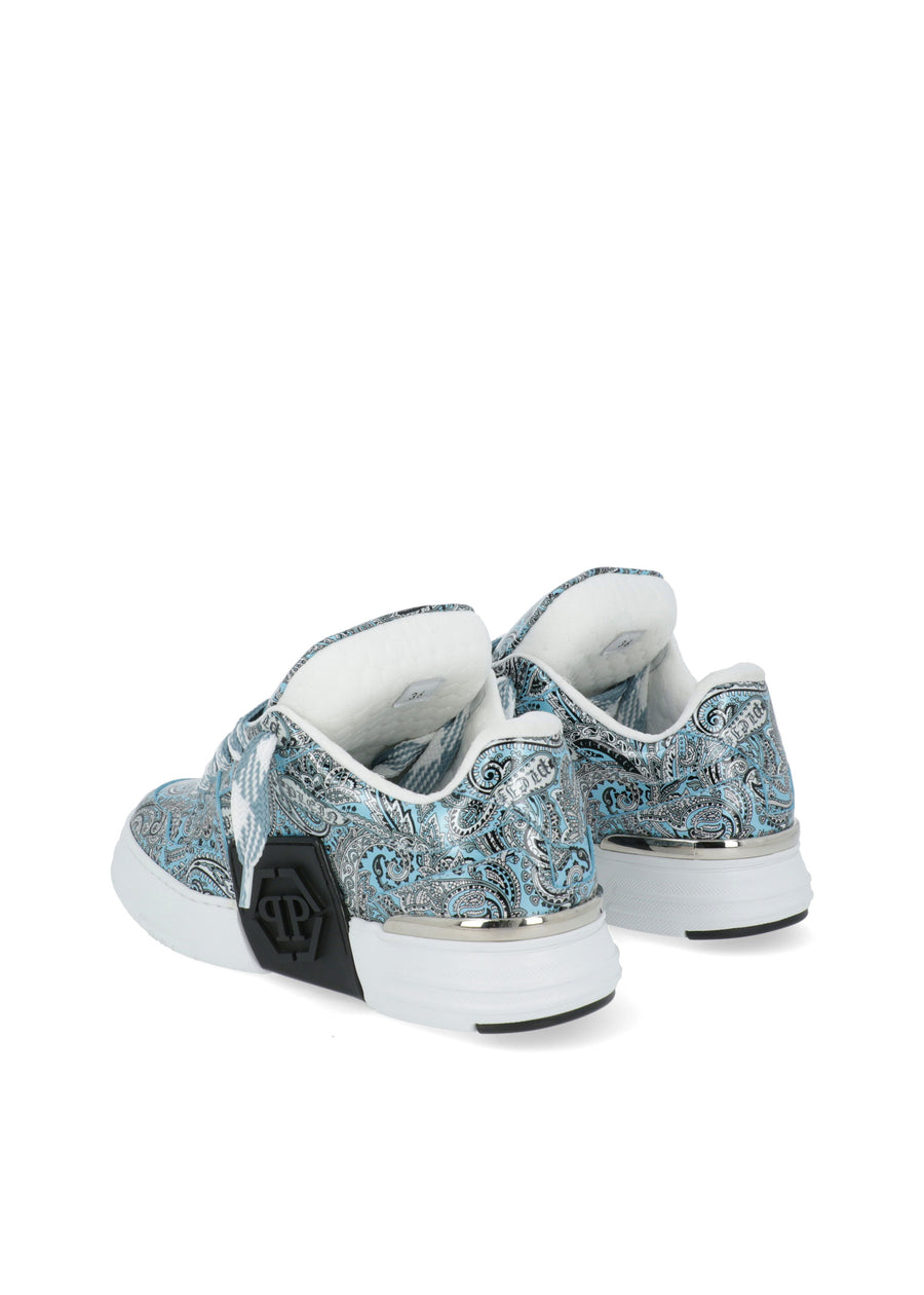 Philipp Plein Sneakers bajos Paisley para mujer PLP-WSC2702