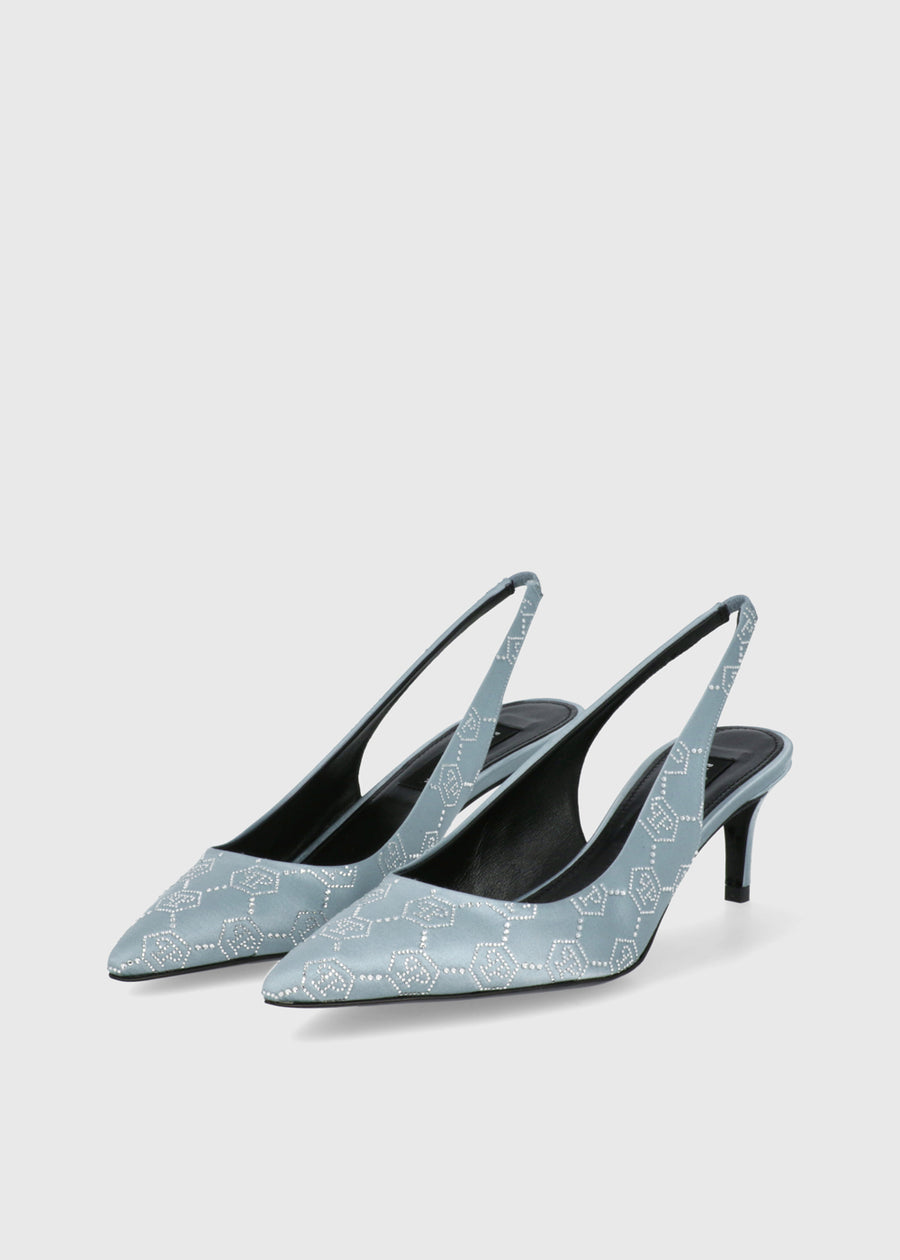 Philipp Plein Zapatillas Mules Monogram PLP-WSD0611