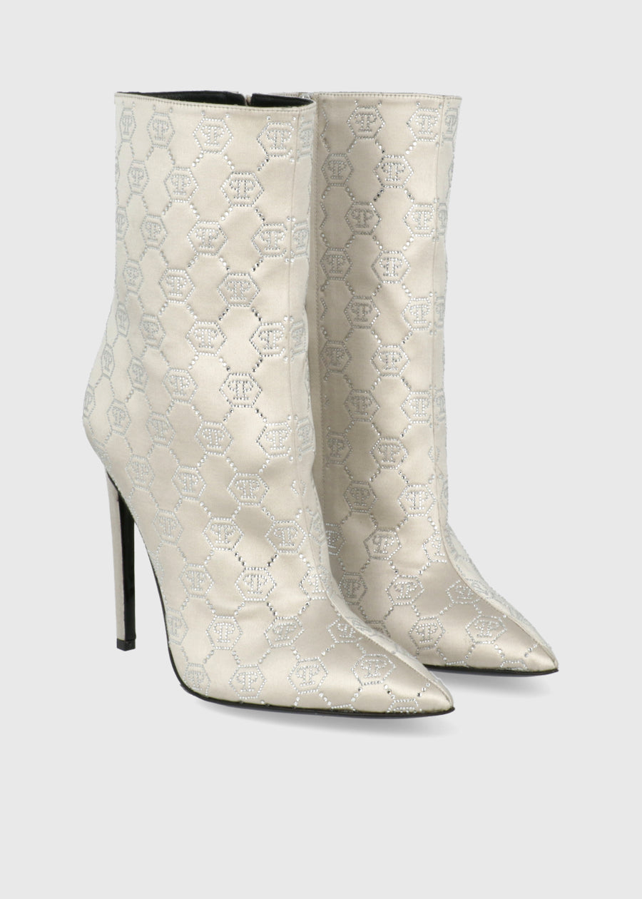 Philipp Plein Botines Altos Monogram PLP-WSE0886
